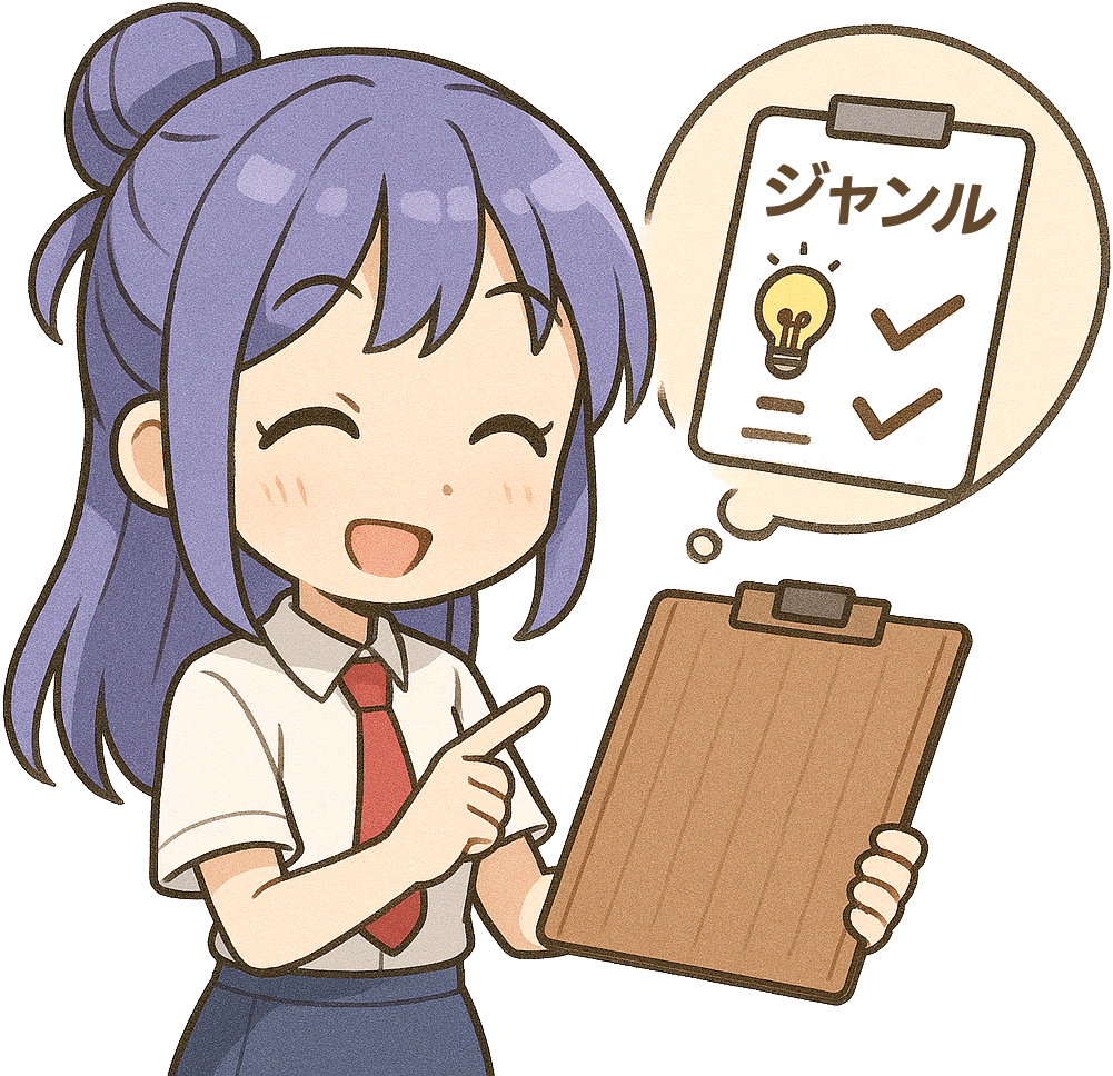 ジャンル選びが大切